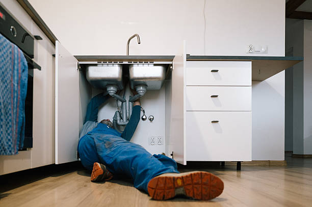 Professional Plumbing technician working in Cherry Hill, VA